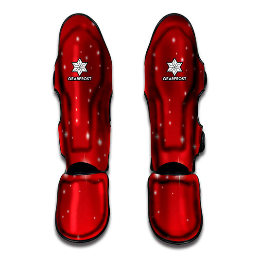 Shiny Sparkle Print Muay Thai Shin Guard