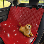 Shiny Sparkle Print Pet Car Back Seat Cover
