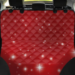 Shiny Sparkle Print Pet Car Back Seat Cover