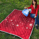 Shiny Sparkle Print Quilt