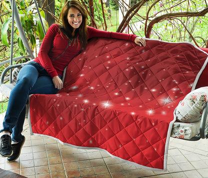 Shiny Sparkle Print Quilt