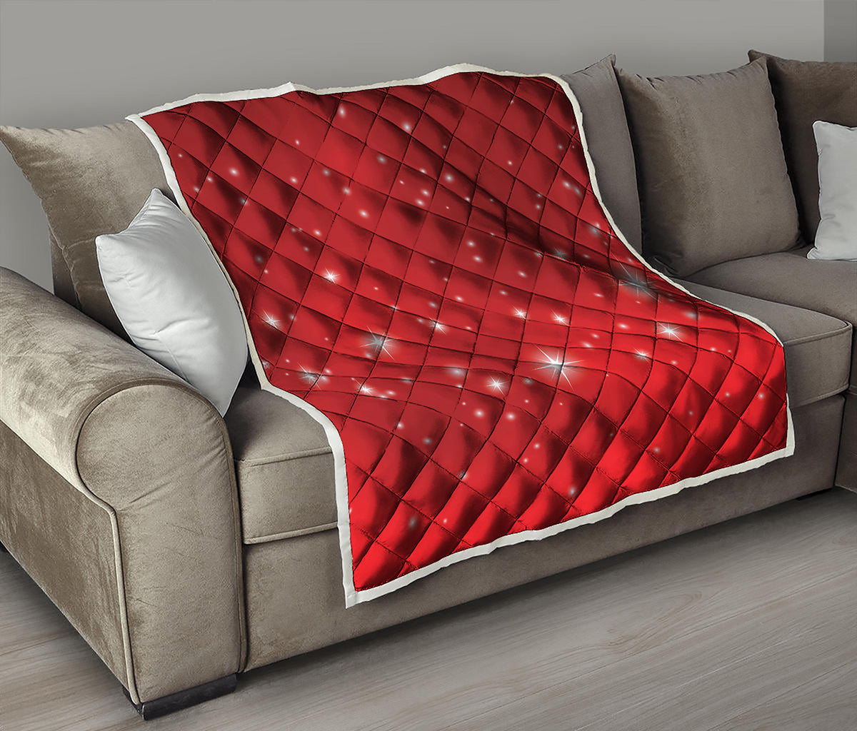 Shiny Sparkle Print Quilt