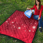 Shiny Sparkle Print Quilt
