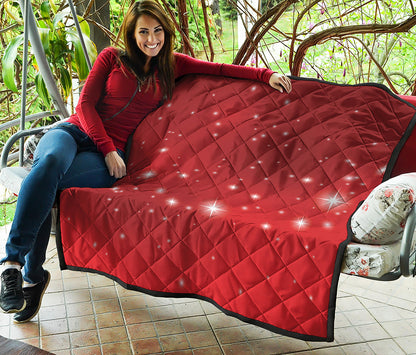 Shiny Sparkle Print Quilt