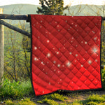 Shiny Sparkle Print Quilt