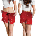 Shiny Sparkle Print Women's Shorts