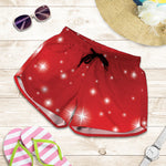 Shiny Sparkle Print Women's Shorts