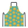 Shiny Sun Pattern Print Apron