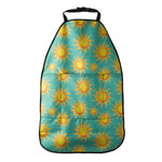 Shiny Sun Pattern Print Car Seat Organizers
