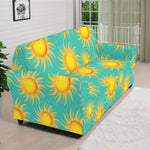 Shiny Sun Pattern Print Sofa Cover