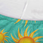 Shiny Sun Pattern Print Sofa Cover