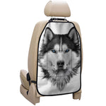 Siberian Husky Portrait Print Car Seat Organizers