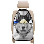Siberian Husky Portrait Print Car Seat Organizers