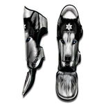 Siberian Husky Portrait Print Muay Thai Shin Guard