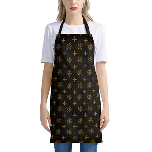 Sigla Orthodox Pattern Print Apron