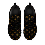 Sigla Orthodox Pattern Print Black Sneakers
