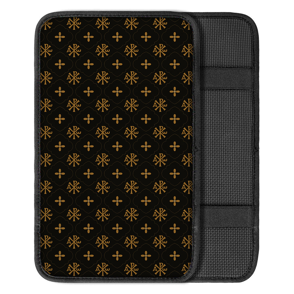 Sigla Orthodox Pattern Print Car Center Console Cover