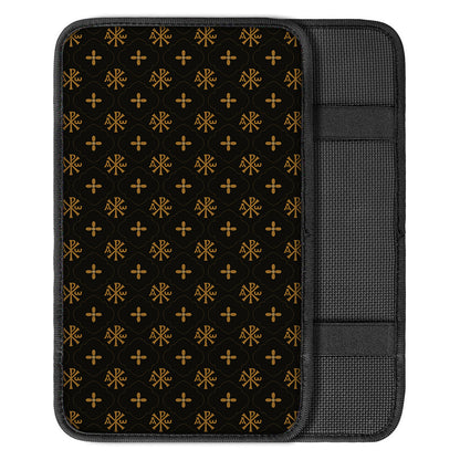 Sigla Orthodox Pattern Print Car Center Console Cover