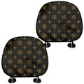 Sigla Orthodox Pattern Print Car Headrest Covers