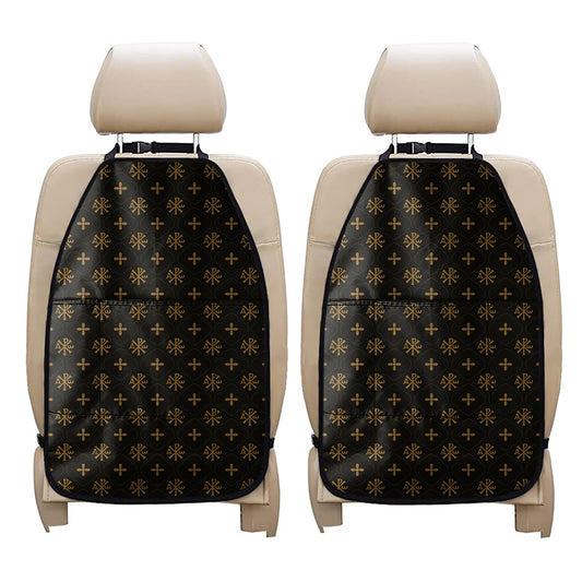 Sigla Orthodox Pattern Print Car Seat Organizers