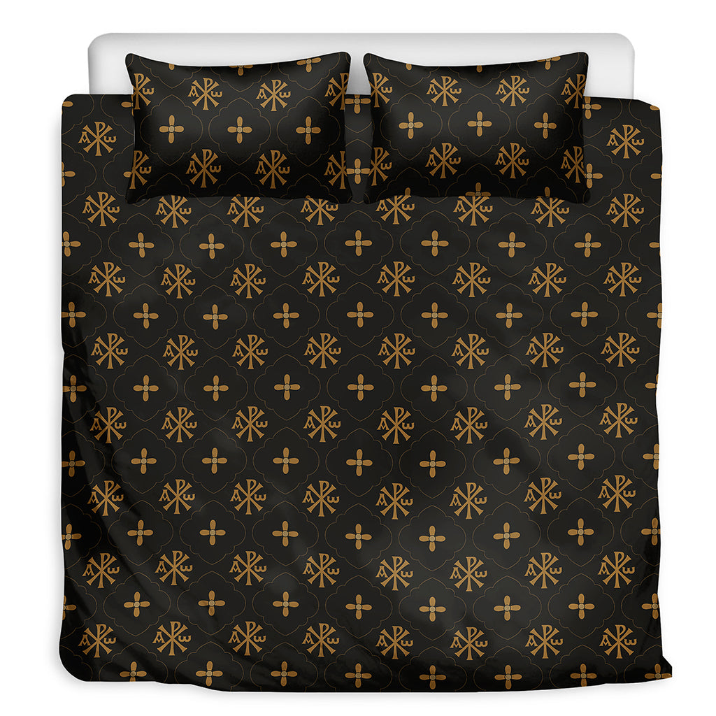 Sigla Orthodox Pattern Print Duvet Cover Bedding Set