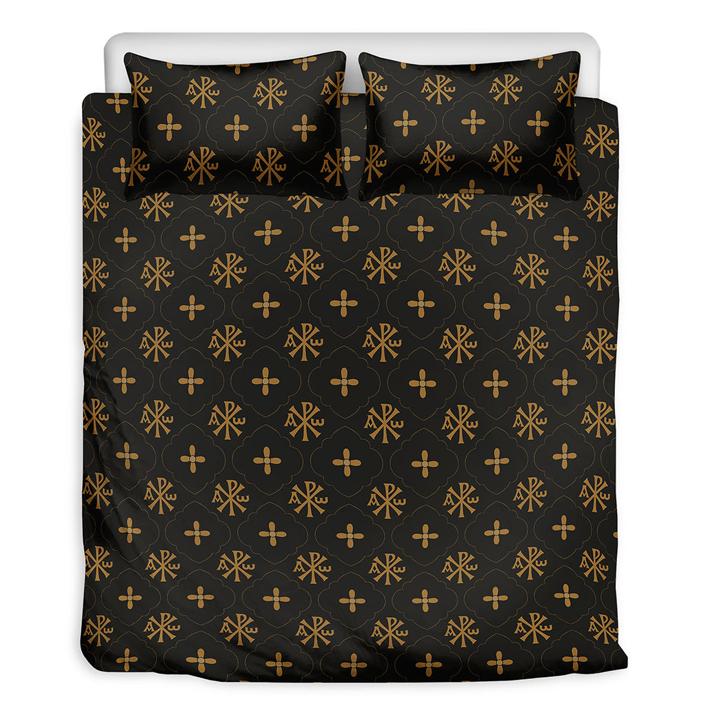Sigla Orthodox Pattern Print Duvet Cover Bedding Set