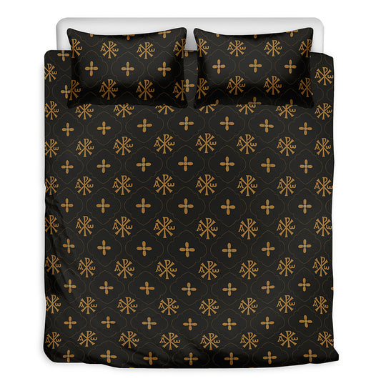 Sigla Orthodox Pattern Print Duvet Cover Bedding Set
