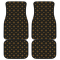 Sigla Orthodox Pattern Print Front and Back Car Floor Mats