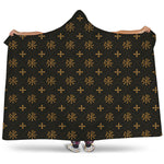 Sigla Orthodox Pattern Print Hooded Blanket