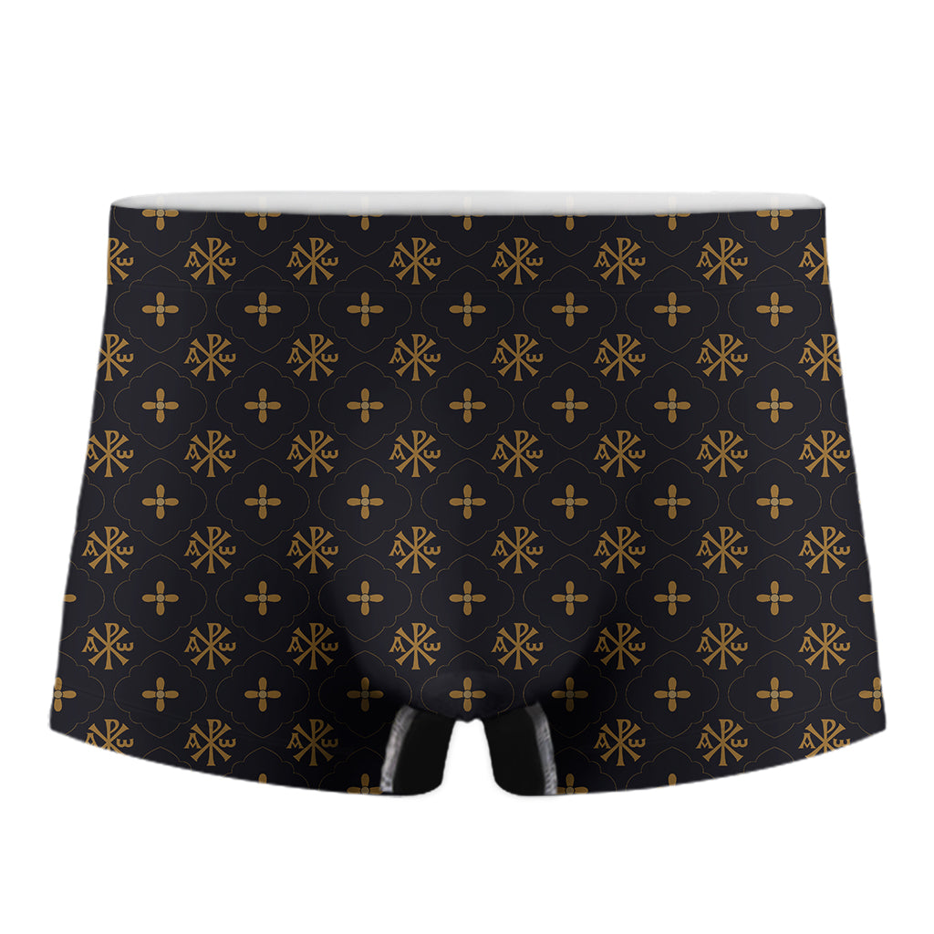 Sigla Orthodox Pattern Print Men's Boxer Briefs