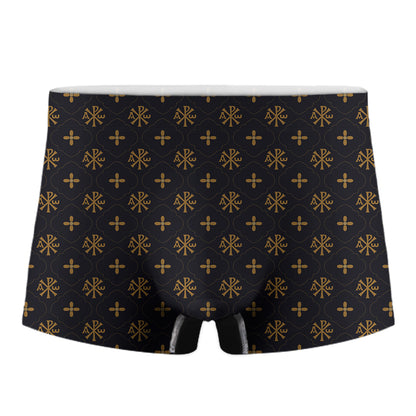Sigla Orthodox Pattern Print Men's Boxer Briefs