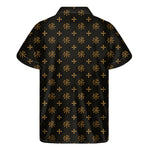Sigla Orthodox Pattern Print Men's Short Sleeve Shirt