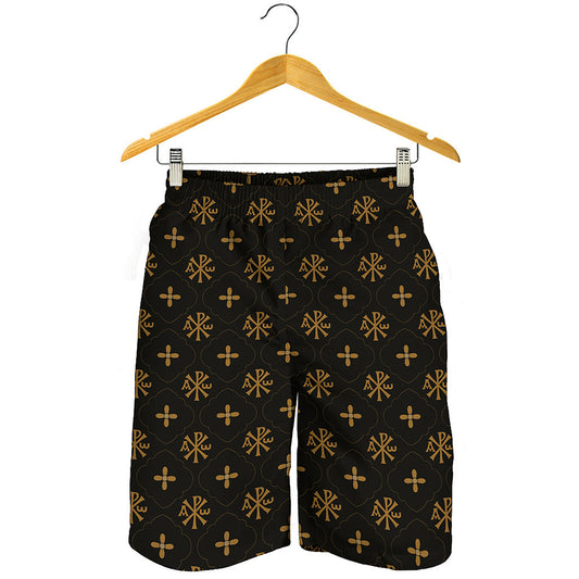 Sigla Orthodox Pattern Print Men's Shorts