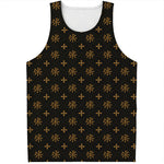 Sigla Orthodox Pattern Print Men's Tank Top