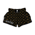 Sigla Orthodox Pattern Print Muay Thai Boxing Shorts