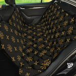 Sigla Orthodox Pattern Print Pet Car Back Seat Cover