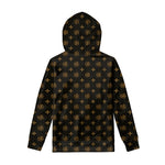 Sigla Orthodox Pattern Print Pullover Hoodie
