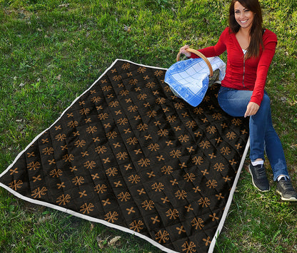 Sigla Orthodox Pattern Print Quilt