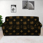 Sigla Orthodox Pattern Print Sofa Cover