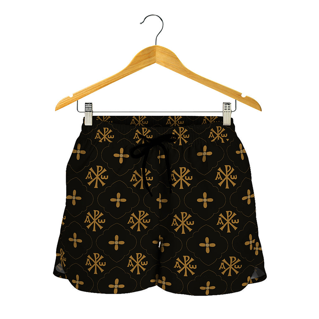 Sigla Orthodox Pattern Print Women's Shorts
