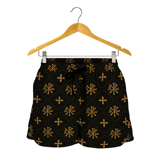 Sigla Orthodox Pattern Print Women's Shorts