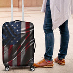 Silky American Flag Patriotic Luggage Cover GearFrost