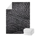 Silver Chainmail Print Blanket