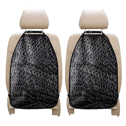 Silver Chainmail Print Car Seat Organizers