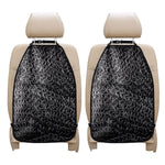 Silver Chainmail Print Car Seat Organizers