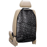 Silver Chainmail Print Car Seat Organizers