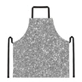 Silver (NOT Real) Glitter Print Apron