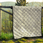 Silver Grey Marble Print Quilt