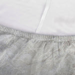 Silver Grey Marble Print Sofa Cover