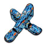 Skiing Equipment Pattern Print Muay Thai Shin Guard